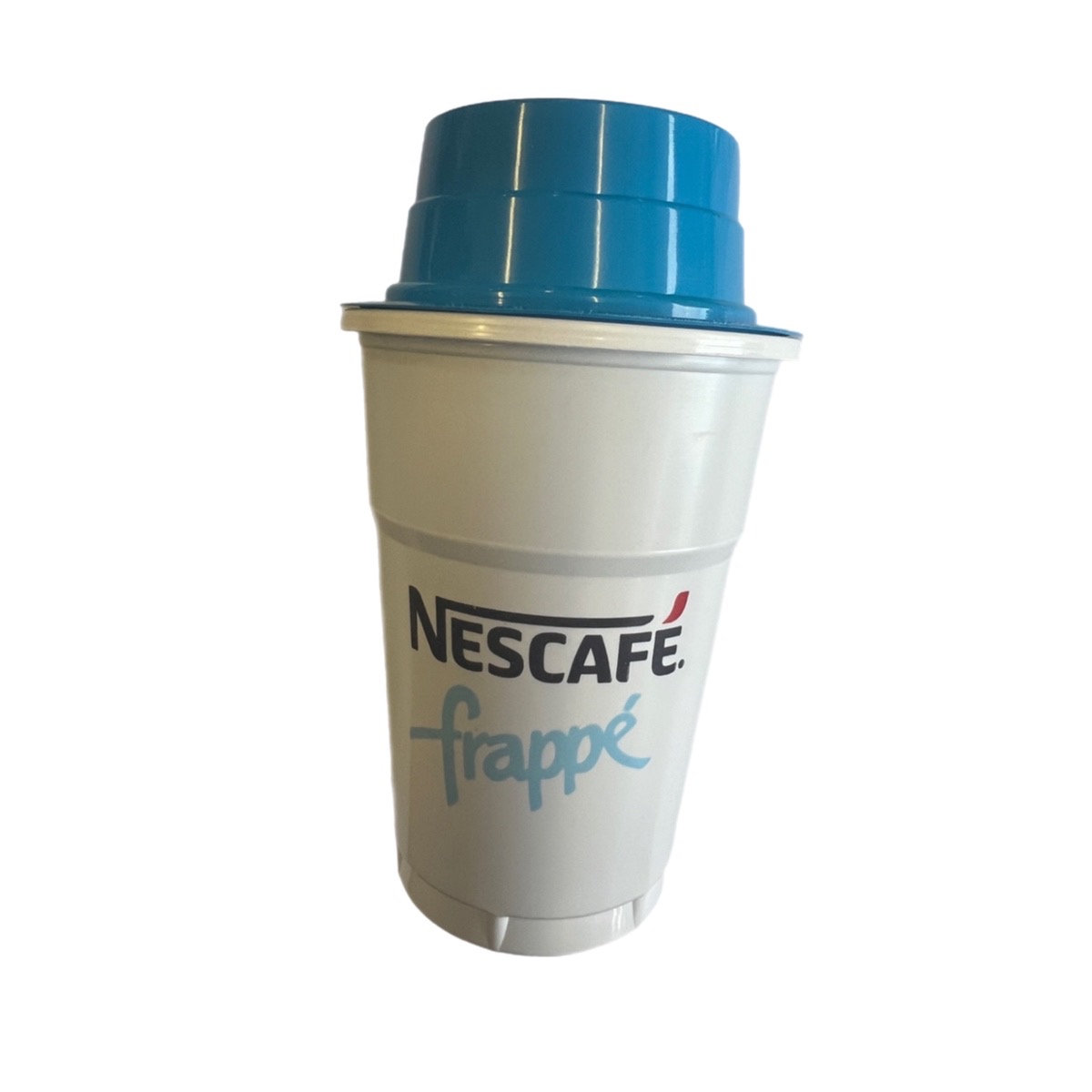 GREEK NESCAFE FRAPPE COFFEE SHAKER MAKER WITH MEASURE BLUE 500ml